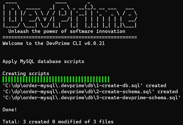 Microservicio mysql de Devprime