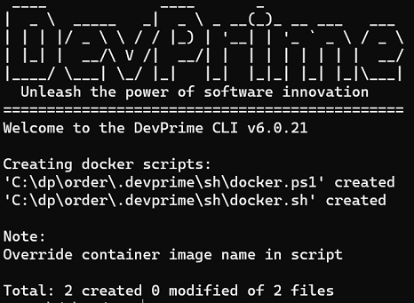 docker microservices Devprime