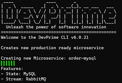 Devprime mysql microsserviço