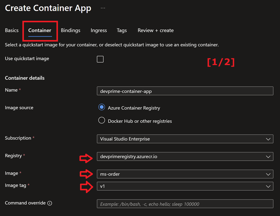 Azure Container App