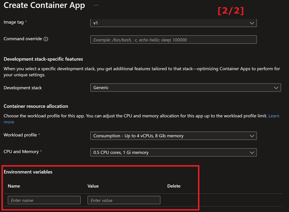 Azure Container App
