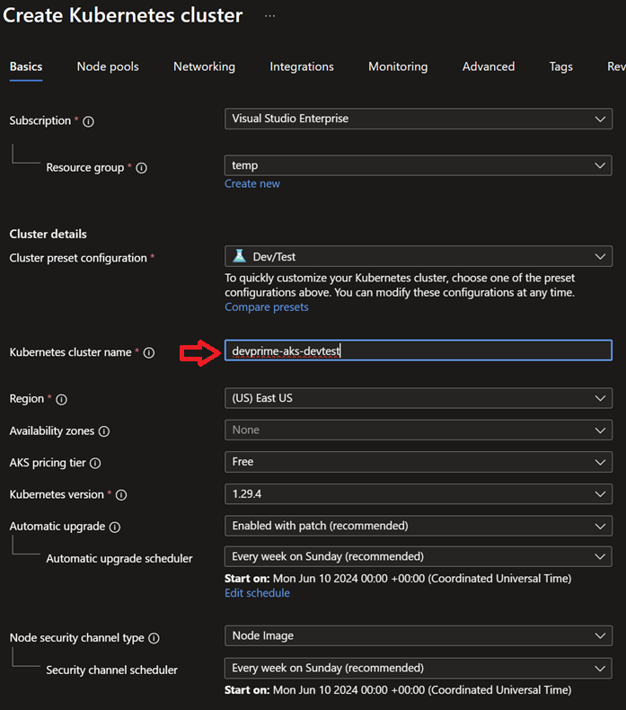 Azure Kubernetes Service (AKS)