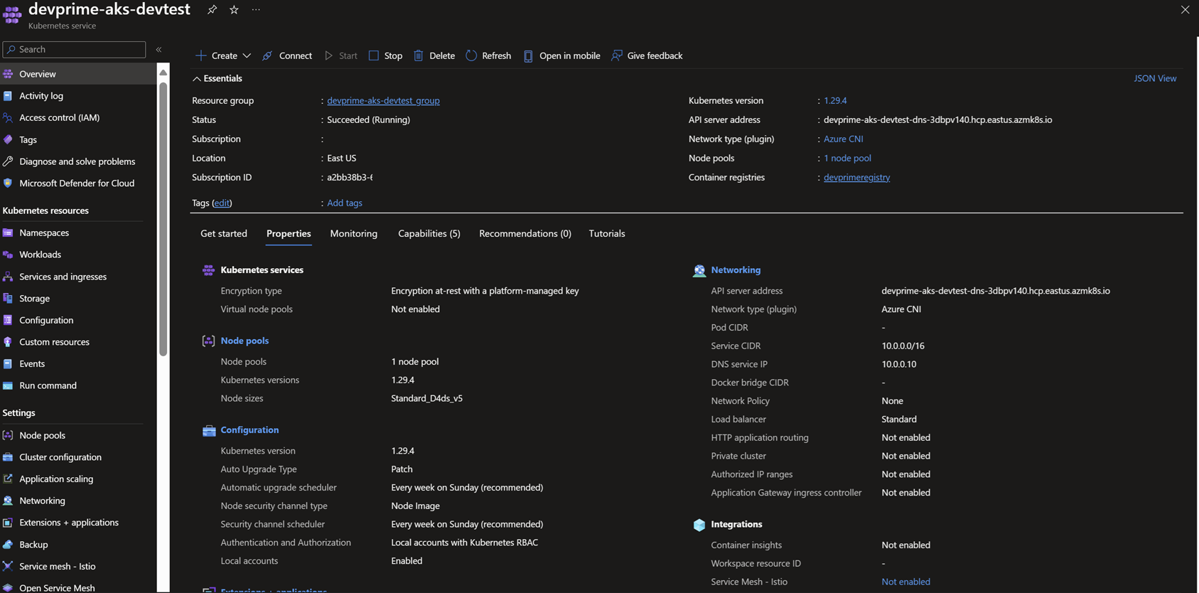 Azure Kubernetes Service (AKS)