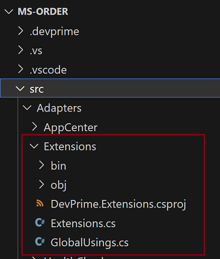 Devprime Stack - Extensions Adapter