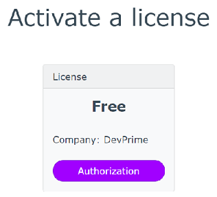 Activate a License